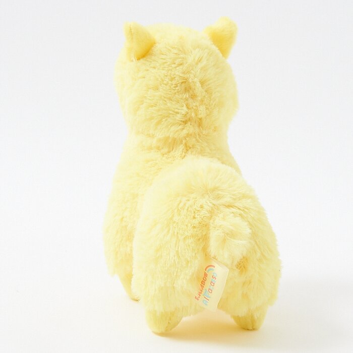 orange alpaca plush