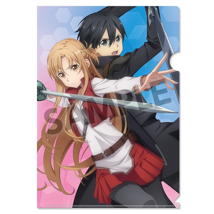 Sword Art Online:Progressive-Scherzo of Deep Night Official File  Folder-Kirito