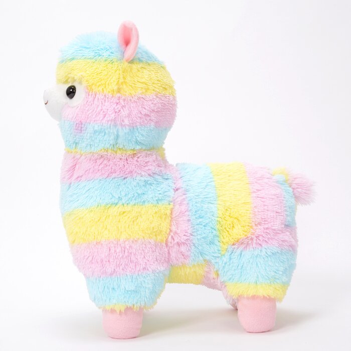 alpacasso rainbow alpaca plush