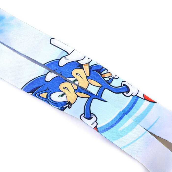 sonic the hedgehog lanyard