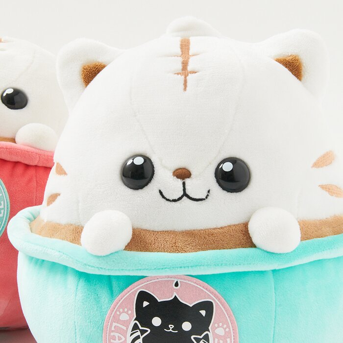 latte cat plush