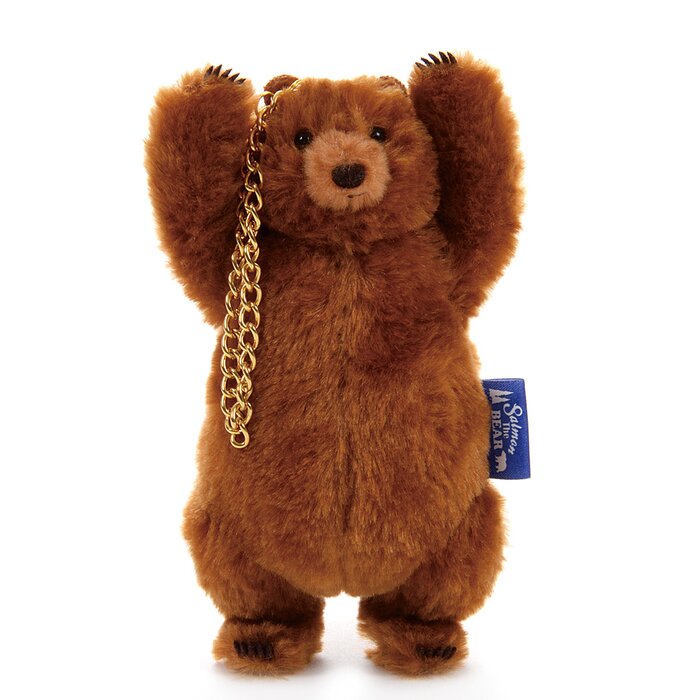 salmon the bear plush
