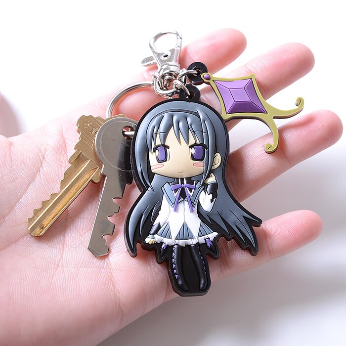 Homura PVC Keychain | Madoka Magica - Tokyo Otaku Mode (TOM)