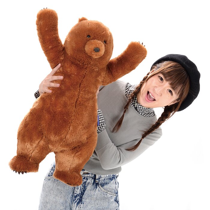 salmon the bear plush