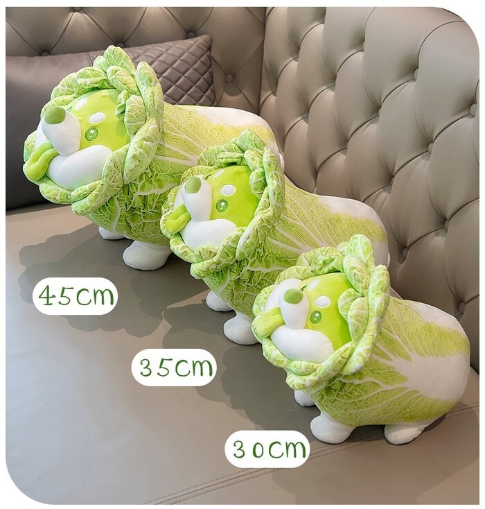 cabbage dog plush