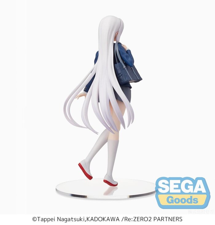 Re:Zero Echidna: Uniform Ver. Super Premium Figure: Sega Interactive