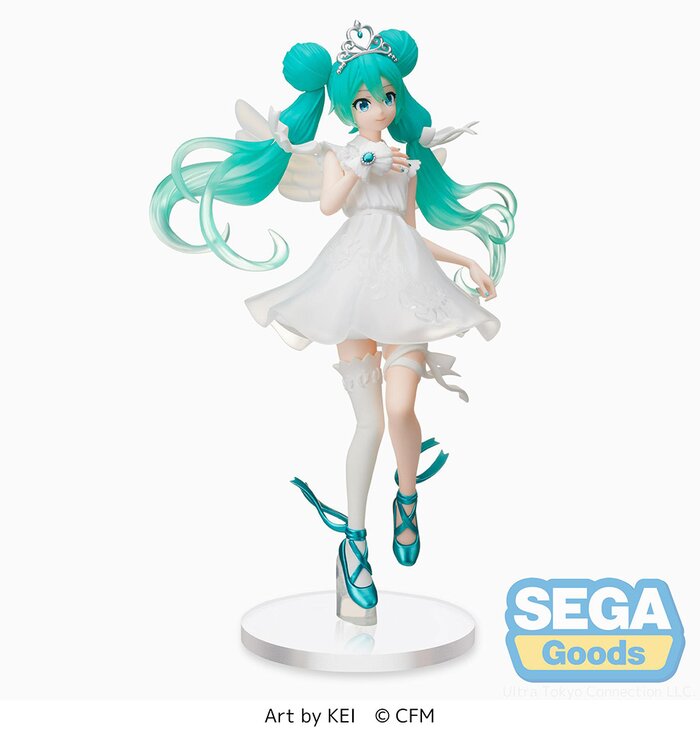 Hatsune Miku: 15th Anniversary KEI Ver. Super Premium Figure: Sega ...