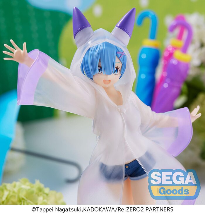 Emilia Figure Sega Re:Zero Starting Life In Another World Luminasta Ram Day After The Rain Figure White S8sg52295 Emilia Figure Re Zero