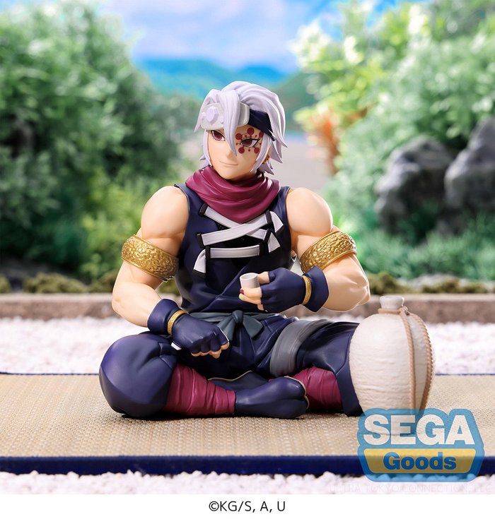 Figurine Demon Slayer Tengen Uzui Perching 15 Cm - SEGA - Neuf Scellé
