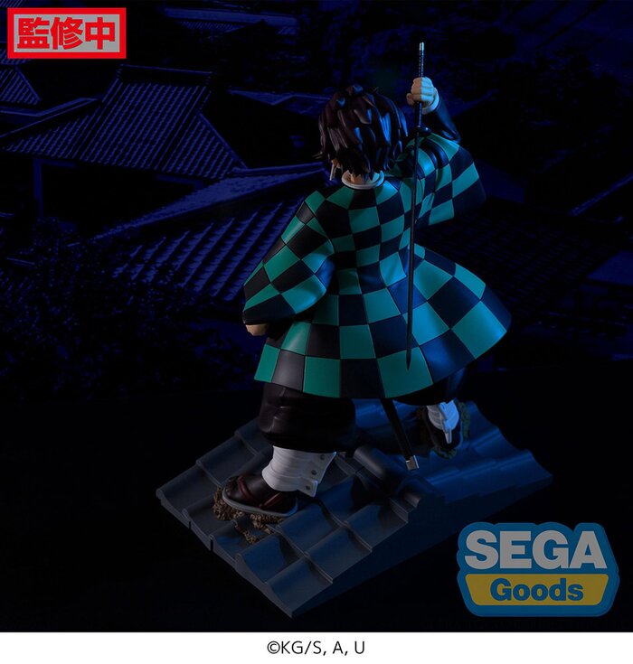 Demon Slayer Figurizm Statua PVC Tanjiro Kamado 22 Cm - Entertainment District Arc