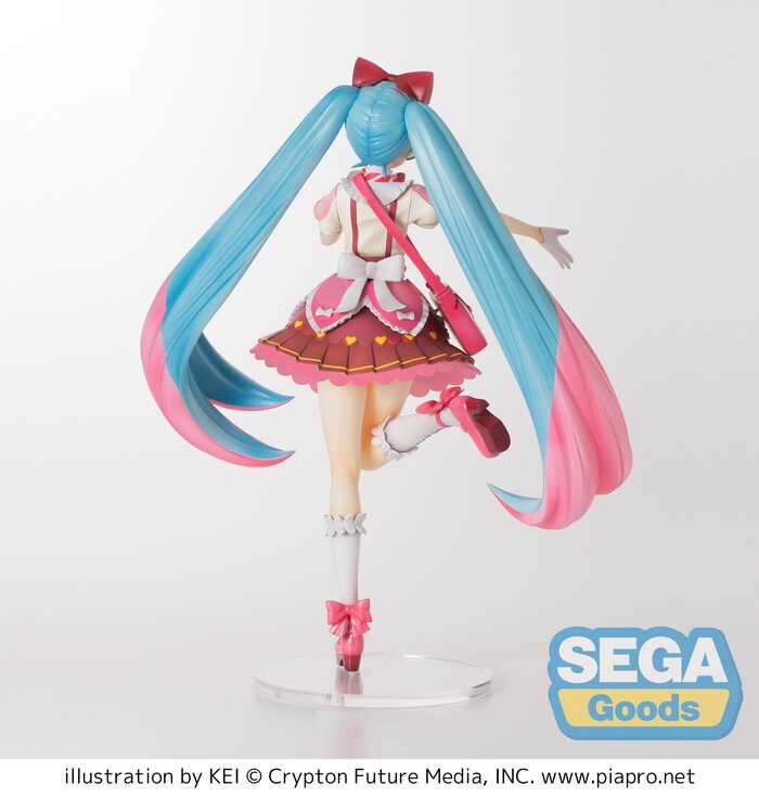 miku ribbon heart figure