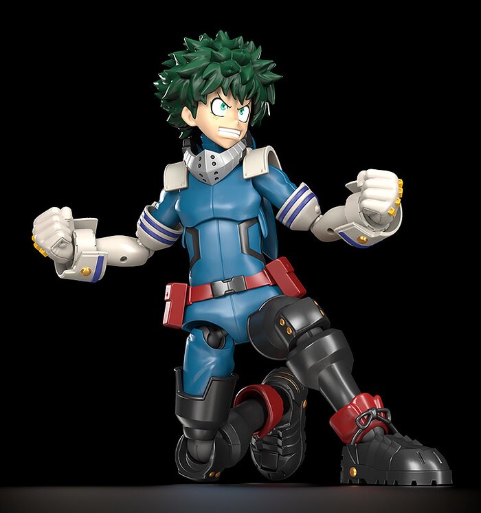 my hero academia moderoid izuku midoriya model kit