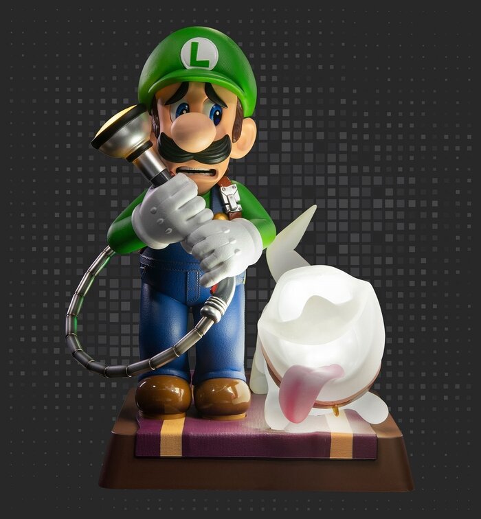 Luigi's Mansion 3 Luigi: Collector's Edition Non-Scale Statue: First 4 ...