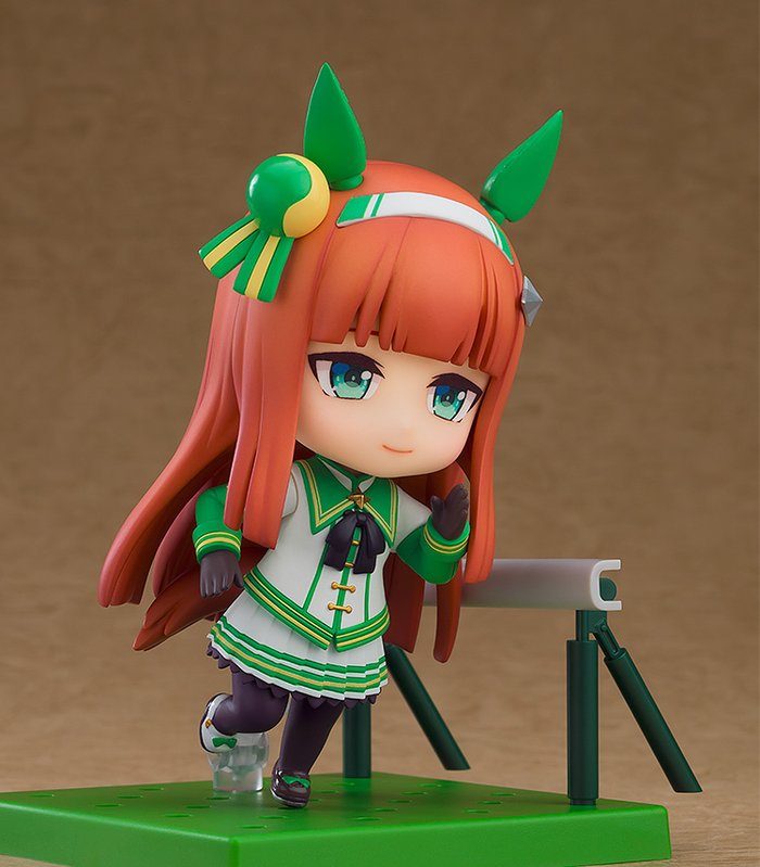 IN STOCK Uma Musume Pretty Derby Nendoroid Action Figure Silence Suzuka 10 cm