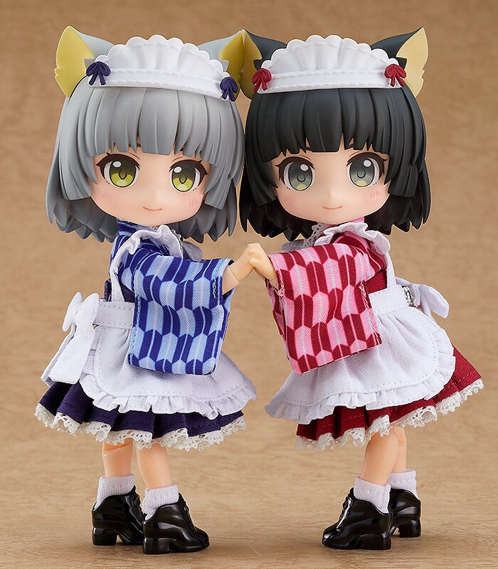 Nendoroid Doll Outfit Set (JapaneseStyle Maid Blue) Good Smile