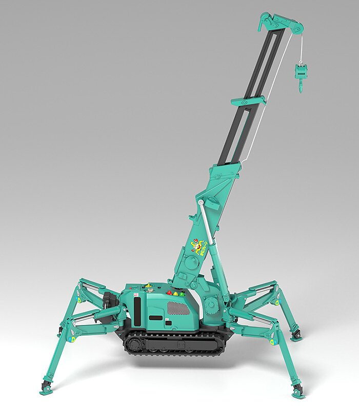 MODEROID MAEDA SEISAKUSHO Spider Crane (Green)｜Good Smile