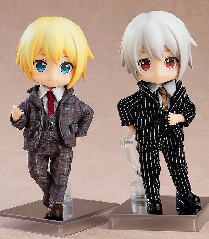 お洋服セット Nendoroid Doll: Outfit Set (Suit - Stripes) - Tokyo Otaku Mode (TOM)