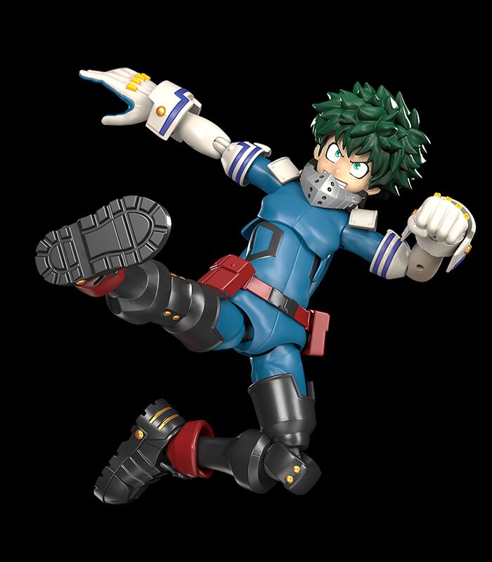 my hero academia moderoid izuku midoriya model kit