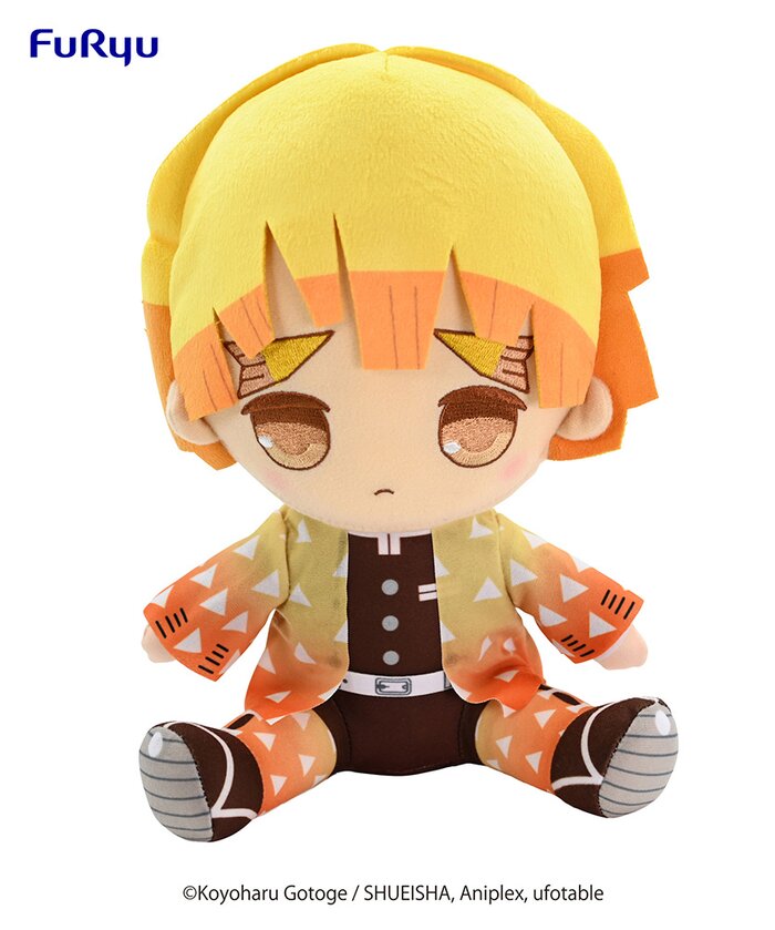 Demon Slayer: Kimetsu no Yaiba Zenitsu Agatsuma Big Plush Toy - Tokyo ...