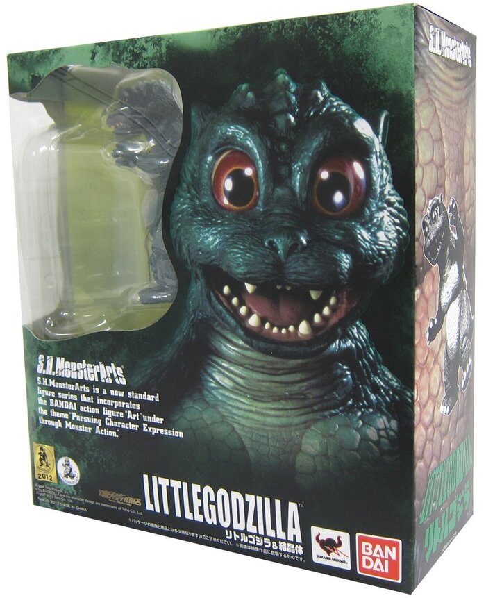 S.H.MonsterArts Little [Godzilla] and Crystal Set: Bandai - Tokyo Otaku ...