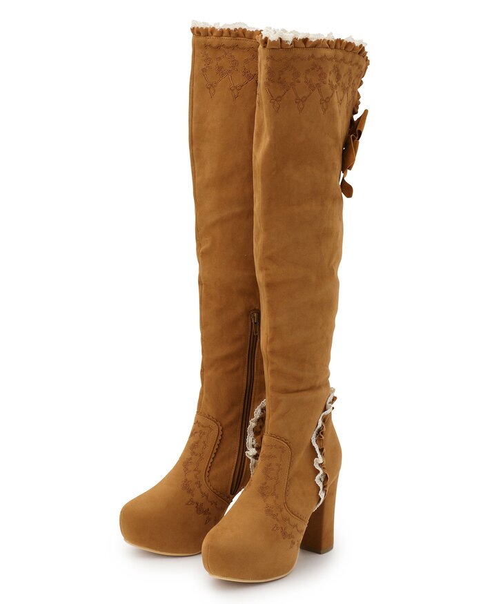 lisa over the knee boot