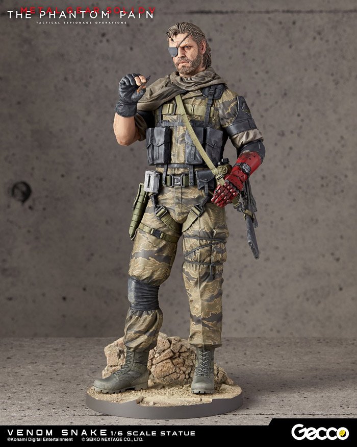 Metal Gear Solid V: TPP Venom Snake Figure: Gecco - Tokyo Otaku