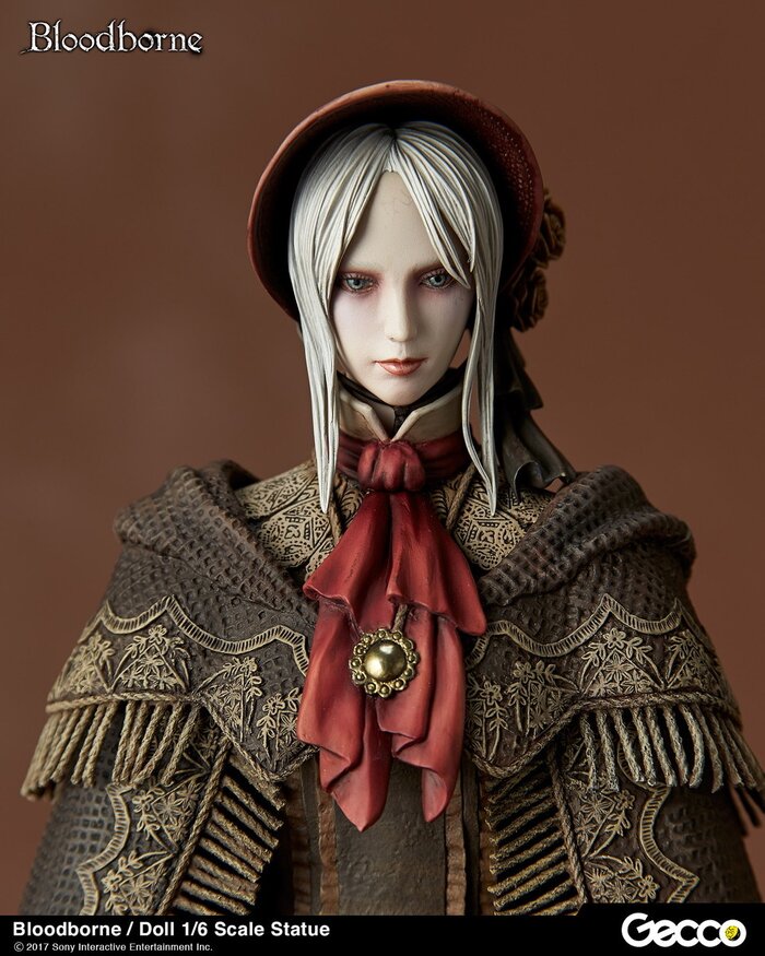 bloodborne doll statue