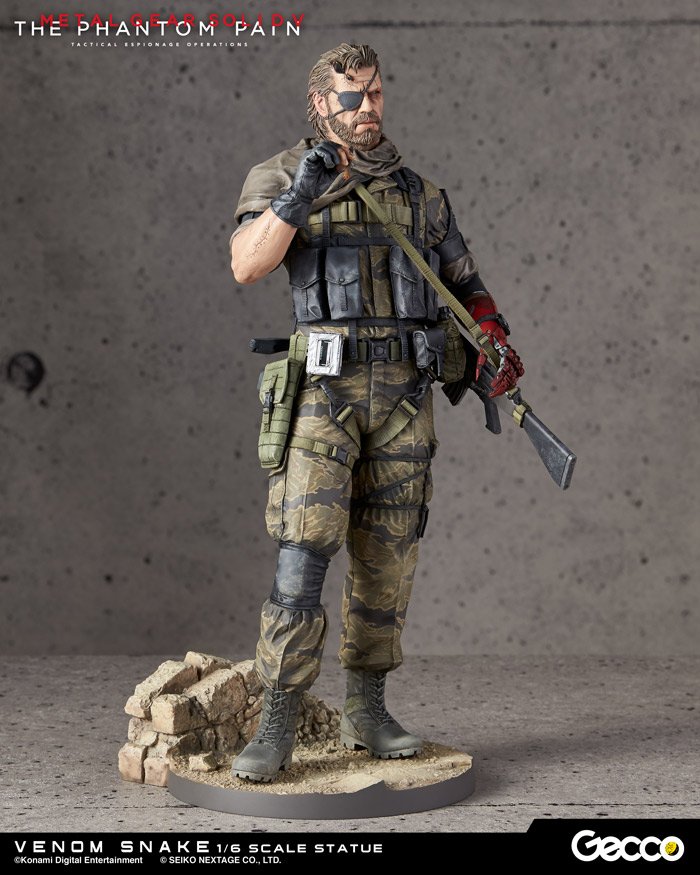 Metal Gear Solid V: TPP Venom Snake Figure: Gecco - Tokyo Otaku