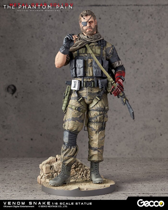 Metal Gear Solid V: TPP Venom Snake Figure: Gecco - Tokyo Otaku