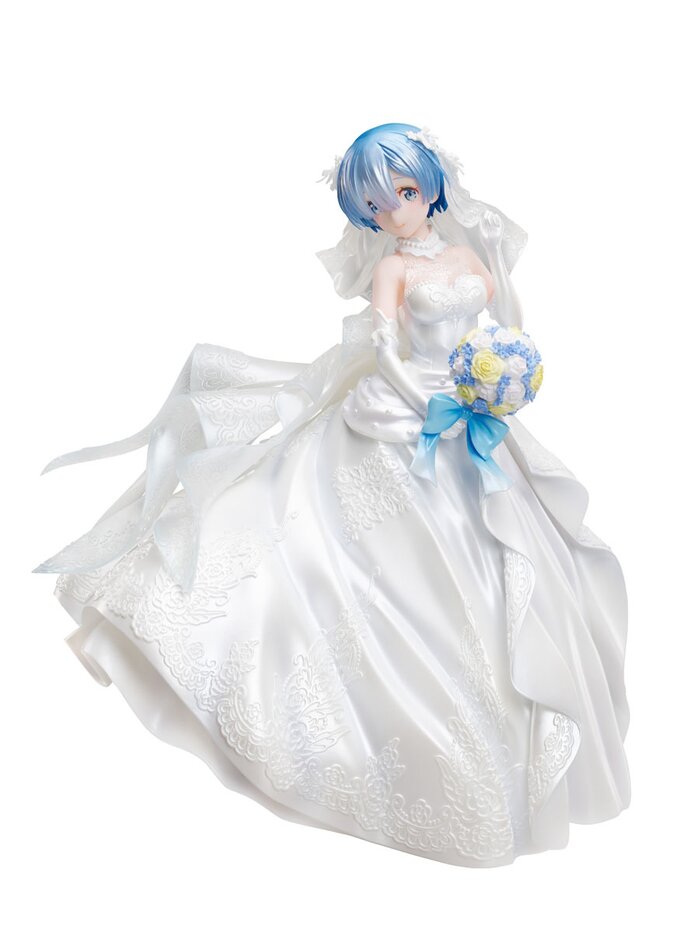 ReZero Starting Life in Another World Rem Wedding Dress 1/7 Scale