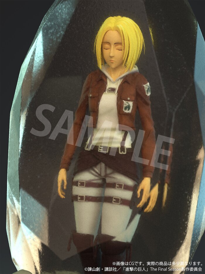Attack on Titan Annie Leonhart: Crystal Ver. Full Color 3D Crystal