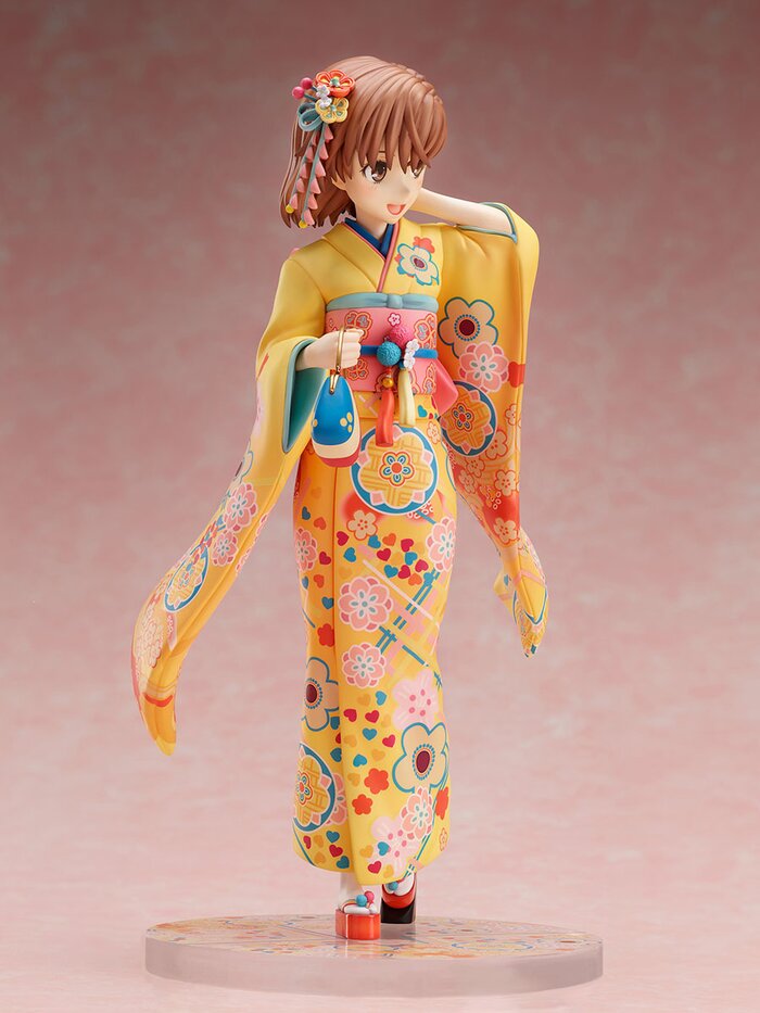 A Certain Scientific Railgun T Mikoto Misaka: Furisode Ver. 1/7 Scale ...