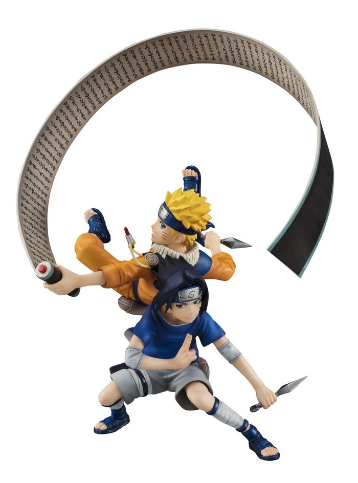 G E M [naruto] Uzumaki [naruto] And Uchiha Sasuke Figures Megahouse