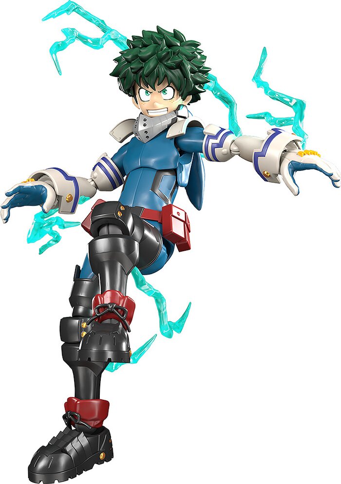 my hero academia moderoid izuku midoriya model kit