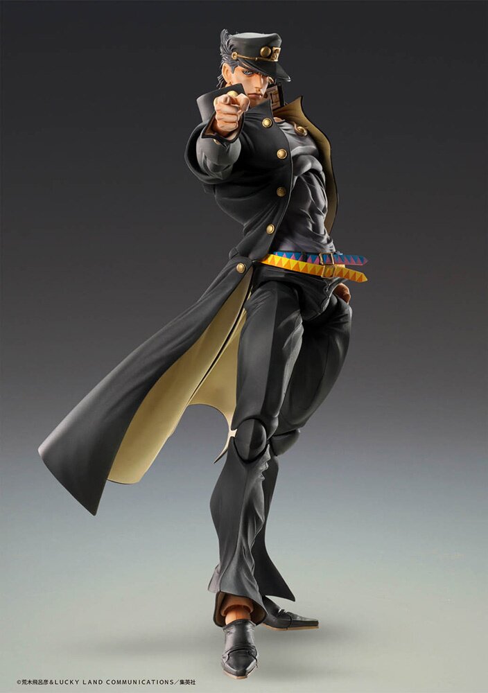 JoJo's Bizarre Adventure Jotaro Kujo Super Action Statue BIG Action Figure