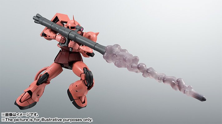 ロボット MS-06S ZAKU II CHAR'S CUSTOM MODEL Tamashii Nations - Mobile Suit Gundam - MS-06S Zaku II