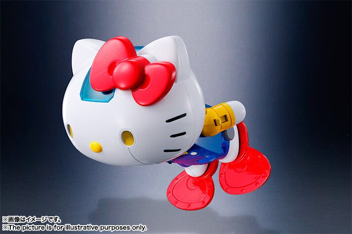Chogokin Hello Kitty (Blue Ver.): Sanrio - Tokyo Otaku Mode