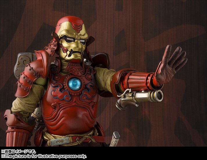 Meisho Manga Realization Iron Man Samurai Iron Man Mark Iii: Marvel 