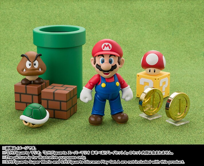 S.H.Figuarts Super Mario Diorama Set B