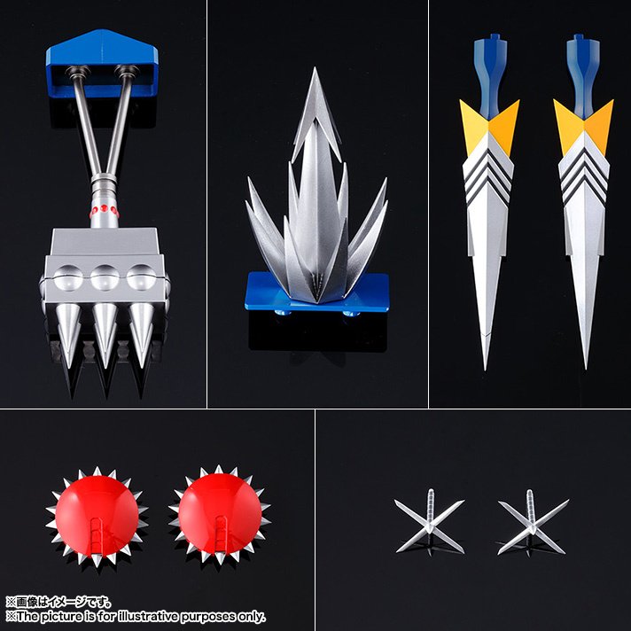 DX Soul of Chogokin Cho Denji Robo Combattler V: Bandai - Tokyo