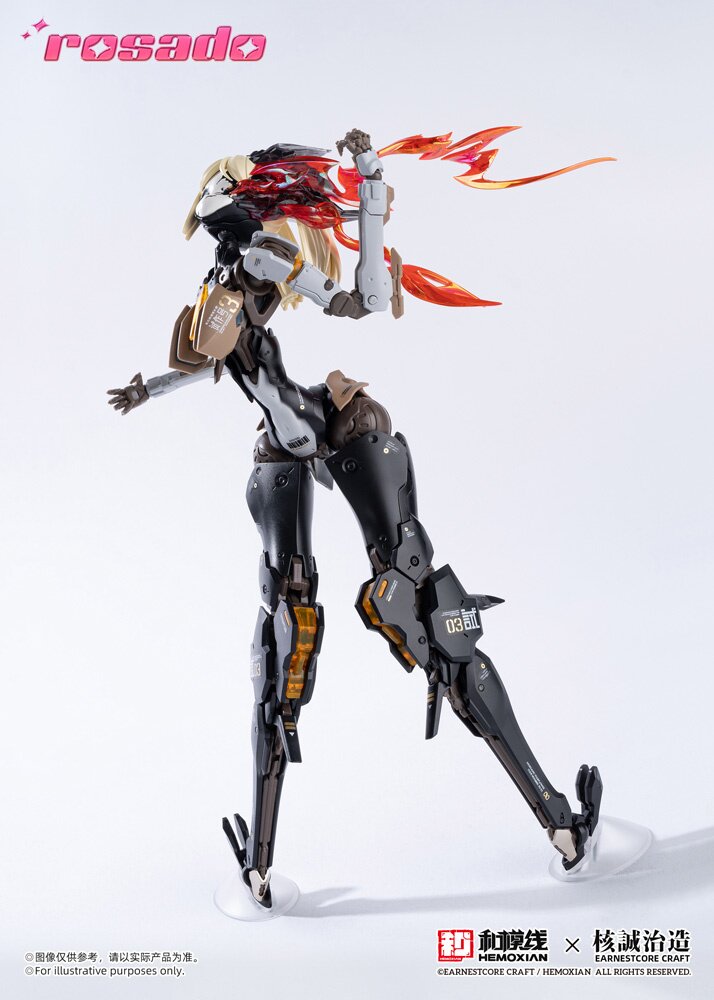 Rosado Project RS-03 Starflower Lily MK3 1/10 Scale Plastic Model