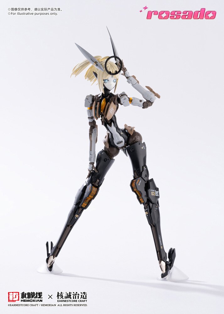 Rosado Project RS-03 Starflower Lily MK3 1/10 Scale Plastic Model