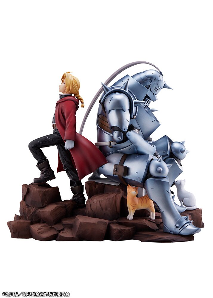 Fullmetal Alchemist: Brotherhood – Edward and Alphonse Elric Statue: Buy  Online at Best Price in UAE 
