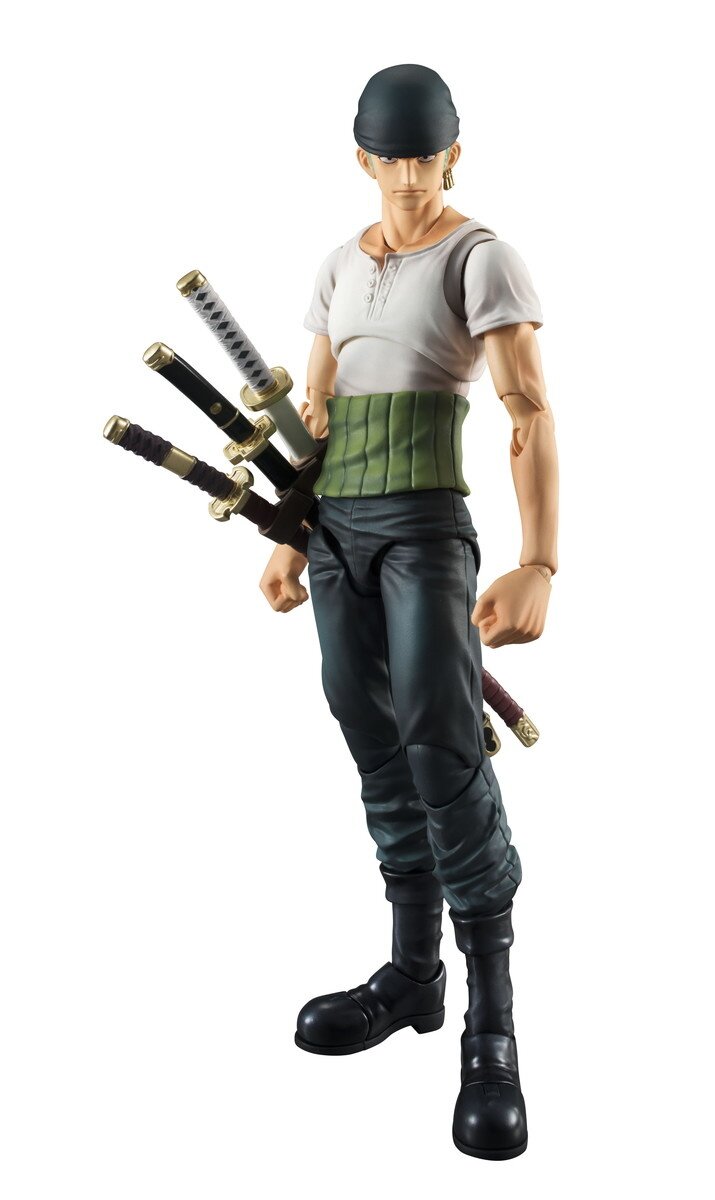 One Piece Roronoa Zoro - 6.5 Action Figure Bandai Anime Heroes w/ Swo –  Blueberry Cat