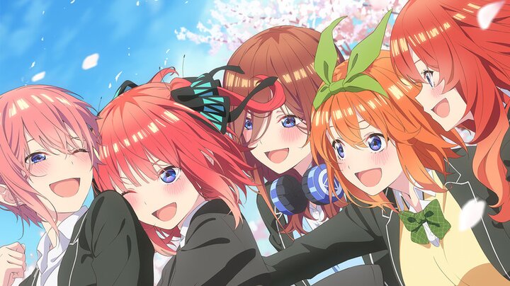 The Quintessential Quintuplets movie now online on  with