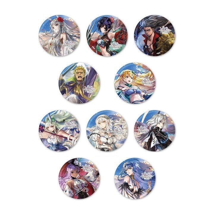 Another Eden Pin Badge (4th Anniversary Illustration Ver.)