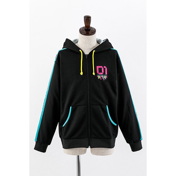 Vocaloid Hatsune Miku Zip-Up Hoodie (Ladies' Free) - Tokyo