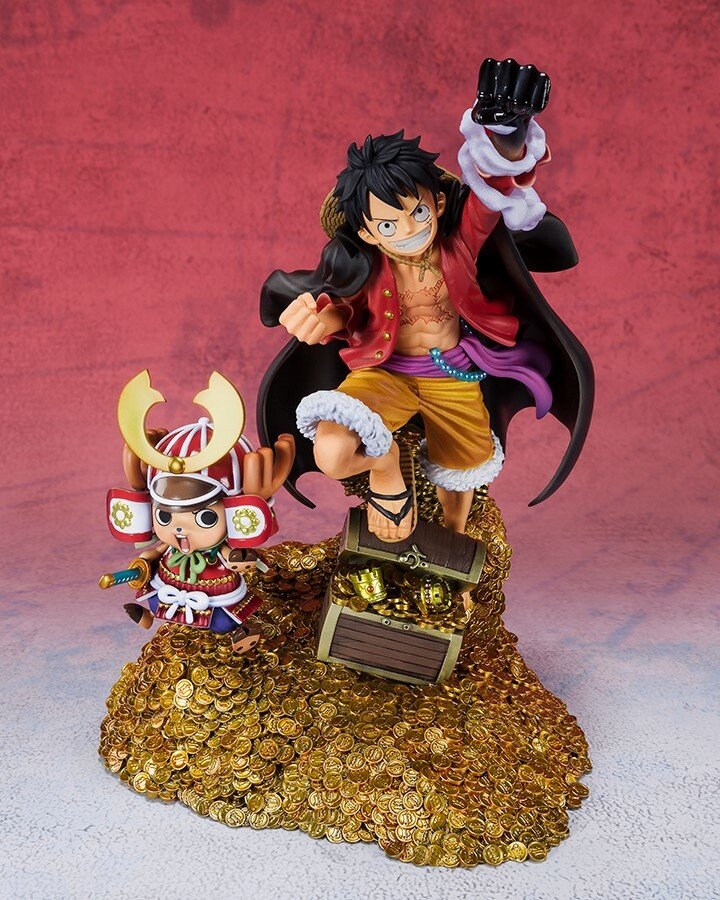 Figuarts Zero One Piece WT100 Commemorative Eiichiro Oda Illustration  Daikaizoku Hyakkei Monkey D. Luffy