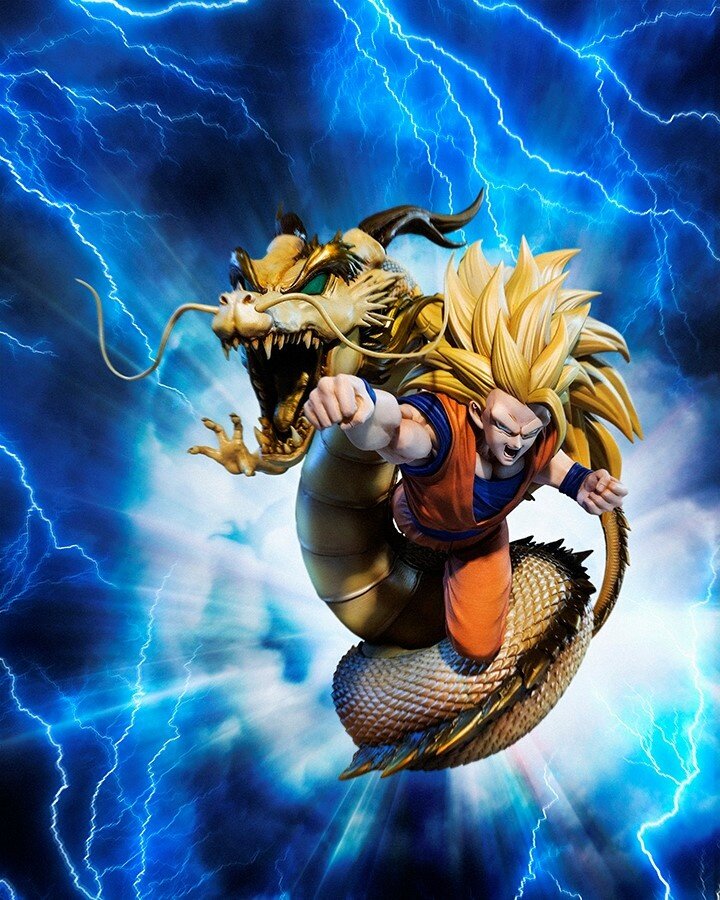 Figuarts Zero Dragon Ball Z Super Saiyan 3 Son Goku Dragon Fist