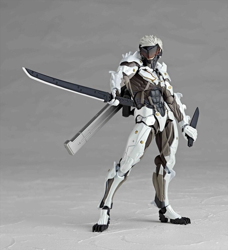 Revoltech Yamaguchi No.140EX: Raiden White Armor: KAIYODO